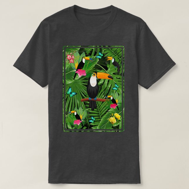 Toucan tropic T-Shirt (Design Front)