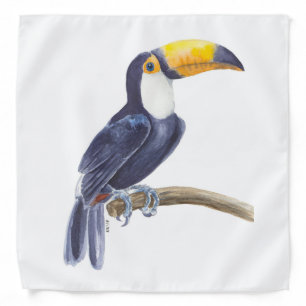 Toucan, tropical bird bandana