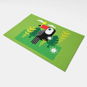 Toucan Tropical Bird Doormat