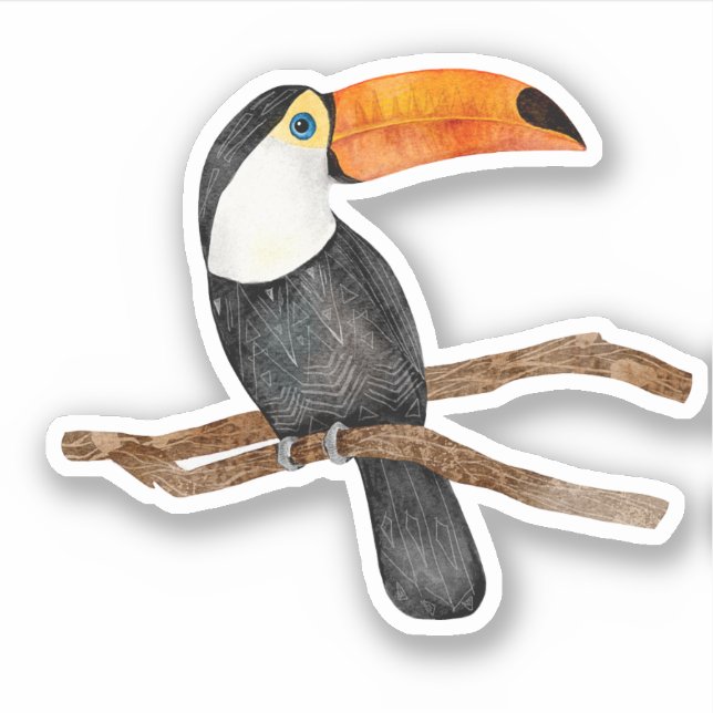 Toucan Tropical Bird Nature   Sticker (Front)