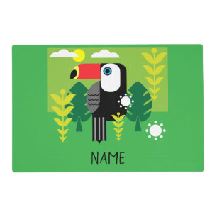 Toucan Tropical Bird Placemat