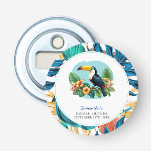 Toucan Tropical Rainforest Summers Bridal Shower Bottle Opener