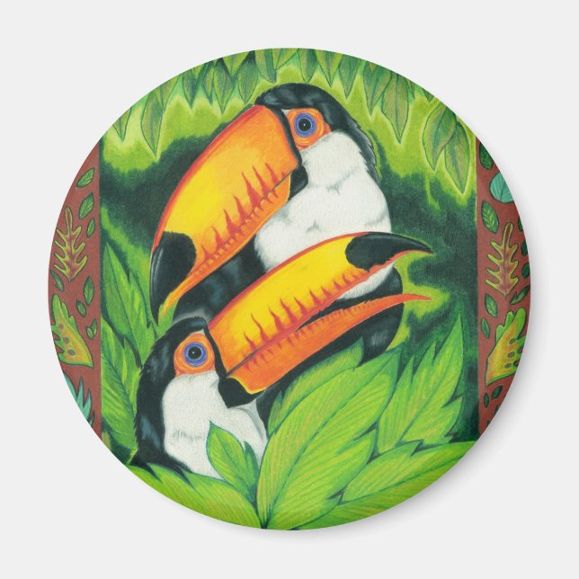Toucan Tropics Magnet (Front)