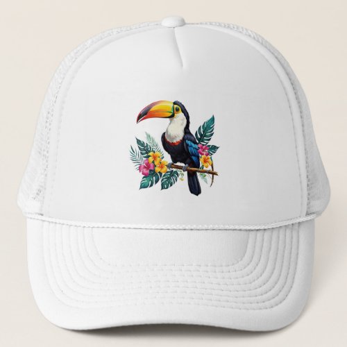 toucan trucker hat