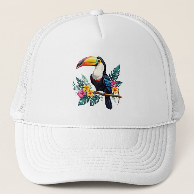 toucan trucker hat (Front)