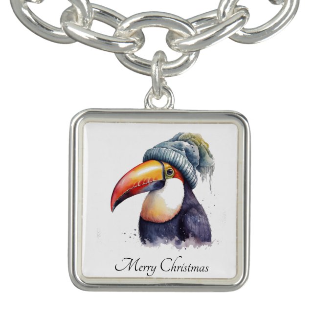 Toucan Winter Vibes, custom Bracelet (Design)