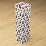 Toucan Winter Vibes Wine Box<br><div class="desc">Present your holiday spirits with a touch of unique festive flair in our "Toucan Winter Vibes" all-over wine box! This charming box features a delightful, continuous pattern of our whimsical toucan wearing a cozy winter hat, bringing a perfect blend of tropical warmth and festive spirit to your gift-giving. The enchanting...</div>