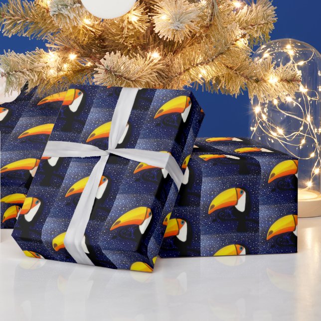 Toucan Wrapping Paper (Holidays)