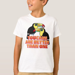 Toucans Are Better Than One Kids' Hanes TAGLESS® T-Shirt