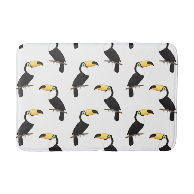 Toucans Bathroom Mat (Front)