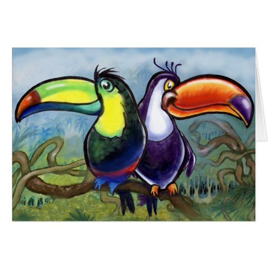 Toucans Cards (Front Horizontal)
