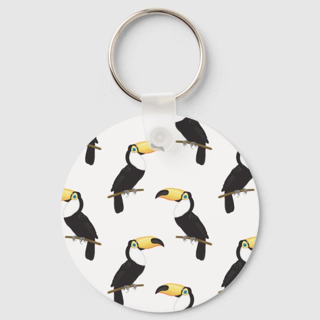 Toucans Keychain (Front)