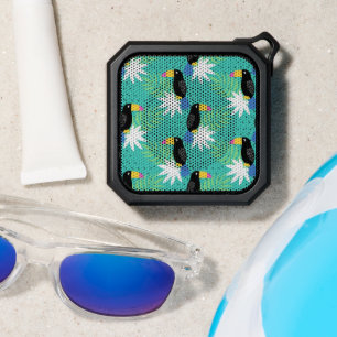 Toucans On Teal Bluetooth Speaker
