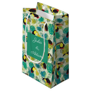 Toucans White Gift Bag