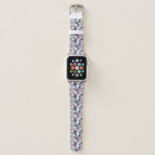 Toucans With Exotic Flowers Apple Watch Band