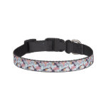Toucans With Exotic Flowers Pet Collar