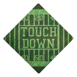 Touch-Down Graduation Cap Topper