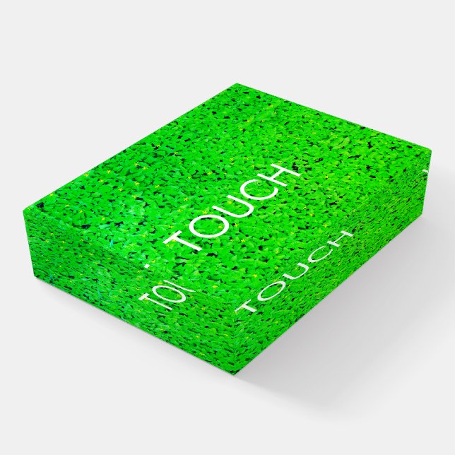 Touch Grass (Style: 1) Paperweight (Angled)