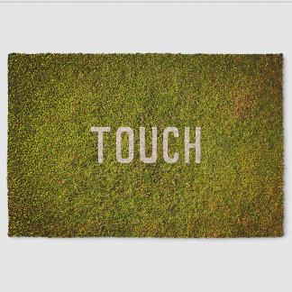 Touch Grass (Style: 4) Fiber Doormat