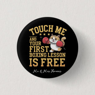 Touch Me and Your First Boxing Lesson is Free Button