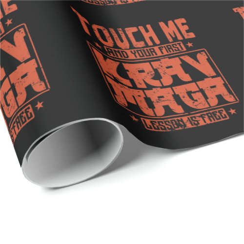 Touch Me and Your First Krav Maga Lesson is Free Wrapping Paper