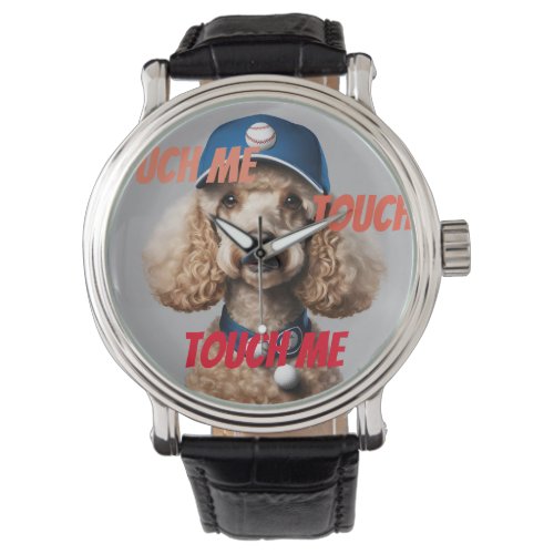 Touch Me Personal Dog Image On Watch