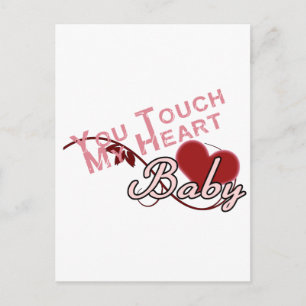 Touch - miss a Shirt Design Postcard