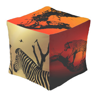 touch of africa outdoor pouf