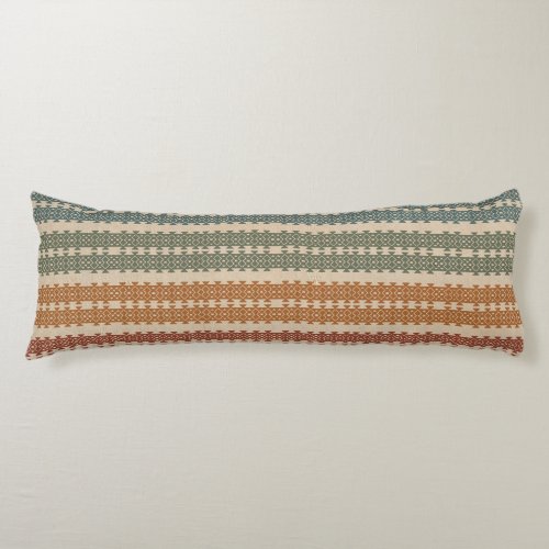 Touch of Color Geo Pattern Body Pillow