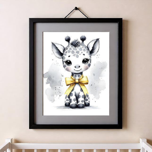 Touch of Color Nursery Jungle Animals Giraffe Poster (Creator Uploaded)