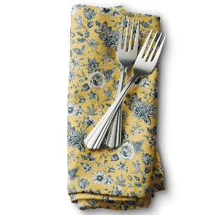 Touch of Elegance Garden Toile Cloth Napkin