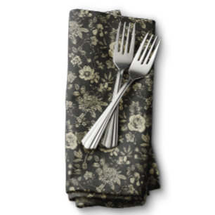 Touch of Elegance Garden Toile Cloth Napkin