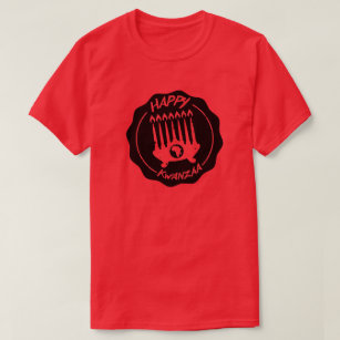 Touch Of Grunge Kwanzaa T-Shirt