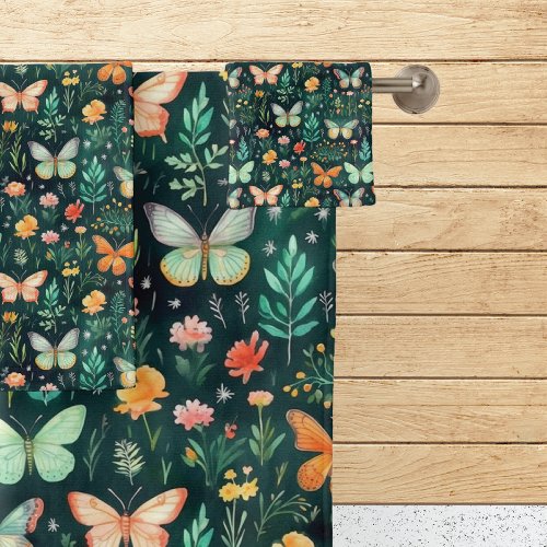 Touch of Nature Butterfly Bath Towel Set