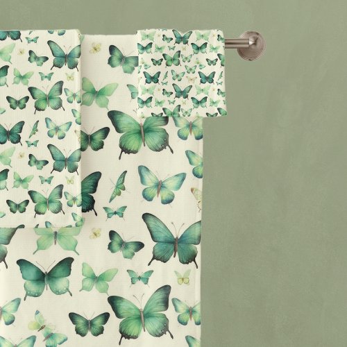 Touch of Nature Butterfly Bath Towel Set