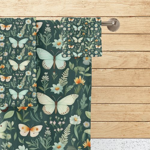 Touch of Nature Butterfly Bath Towel Set