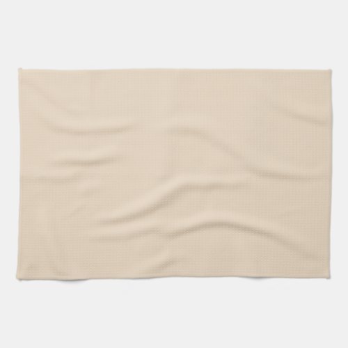 Touch of Tan Solid Color Background SW 0035 Kitchen Towel