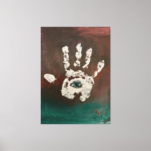 Touch of Vision Canvas Print