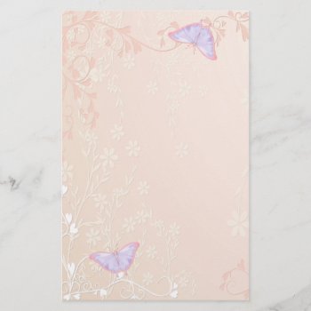 Touch Of Wings Stationery by Spice at Zazzle