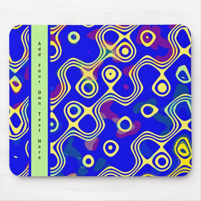 Touch of Yellow Mouse Pad (Front)