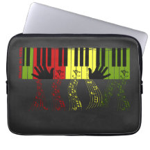 Touch the Rhythm – Colorful Piano Keys Music Art