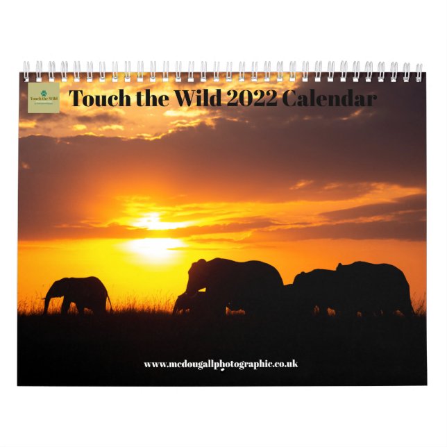 Touch the Wild Africa Calendar 2022 (Cover)