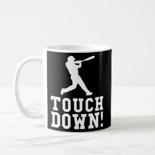Touchdown Baseball Football Sports Coffee Mug