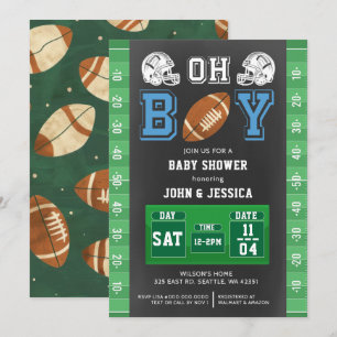Touchdown Boy Football Invitation