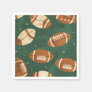 Touchdown Boy Football Napkins