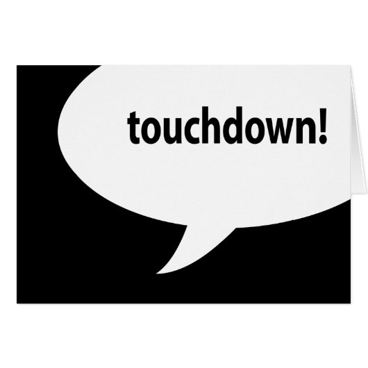 touchdown! cards (Front Horizontal)
