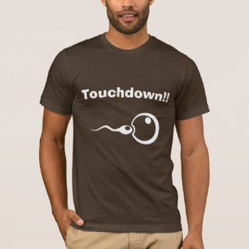 Touchdown!! Cool Dad To Be Shirt by johan555 at Zazzle