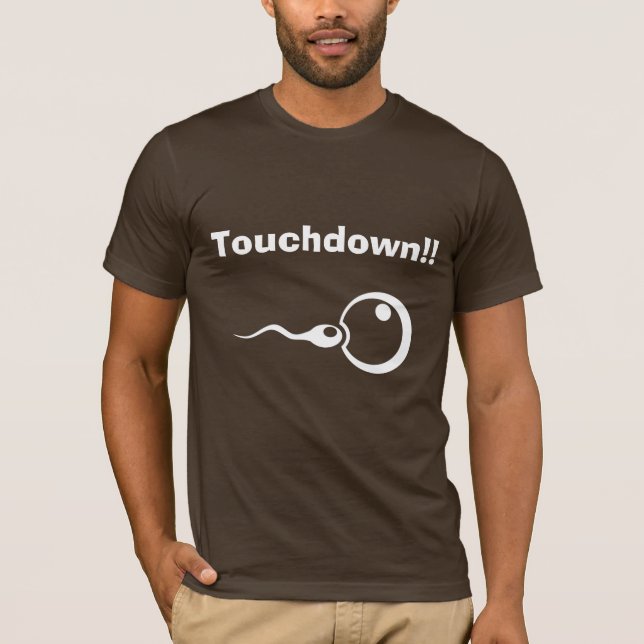 Touchdown!! Cool dad to be shirt (Front)