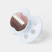 Touchdown! Football Baby Pacifier (Front Right)