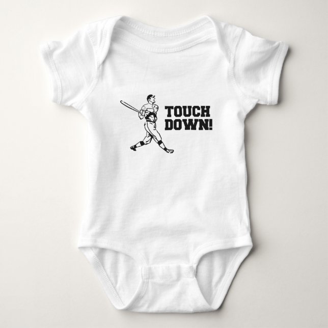 Touchdown Homerun Baseball Football Sports T-Shirt (Front)